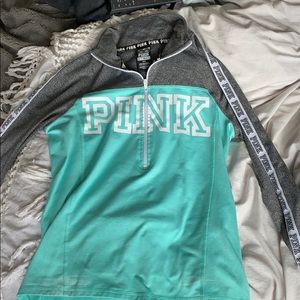 PINK athletic quarter zip